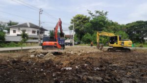 รถแม็คโครให้เช่าอ้อมน้อย