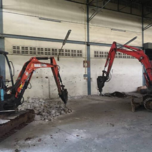 รถแม็คโครให้เช่าคอกกระบือ