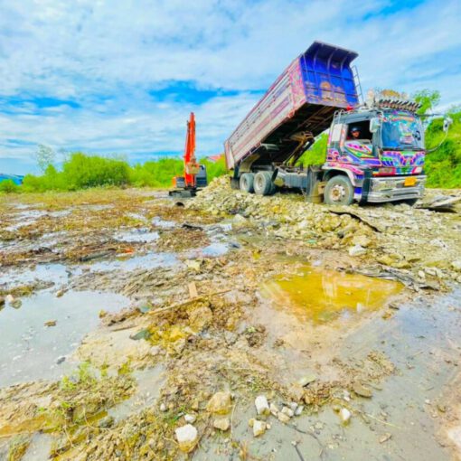 รถแม็คโครให้เช่านาดี